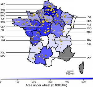 Map of Performance network sites